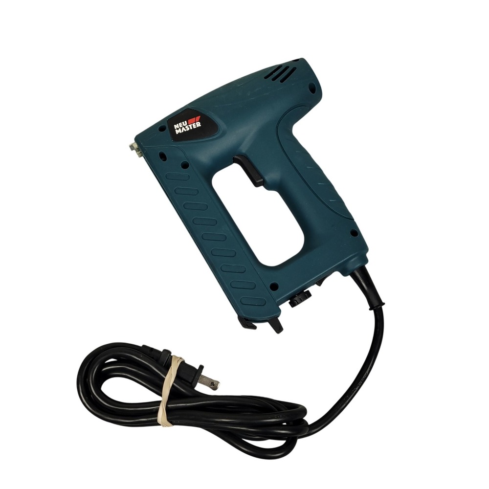Neu Master N6013 Electric Staple Gun Brad Nailer Tested Heavy Duty Tested Green